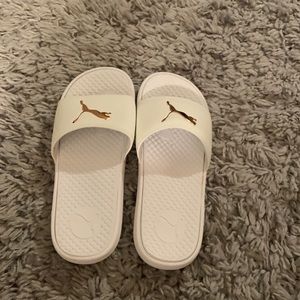 Slides never worn